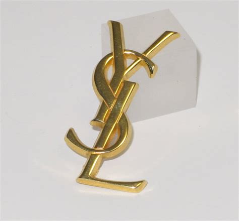 authentic ysl brooch|ysl brooch sizes.